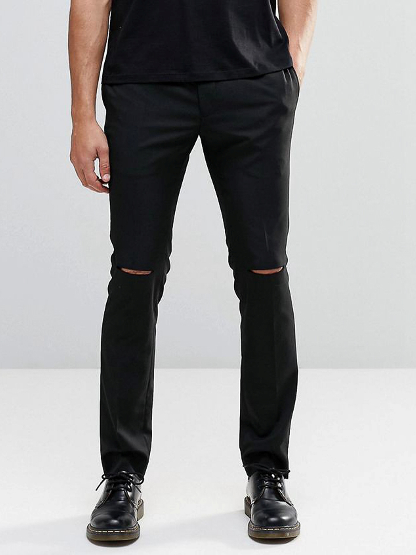 

Черные брюки с рваной отделкой Religion ASV290521-9  Черный, Черные брюки с рваной отделкой Religion ASV290521-9 S Черный