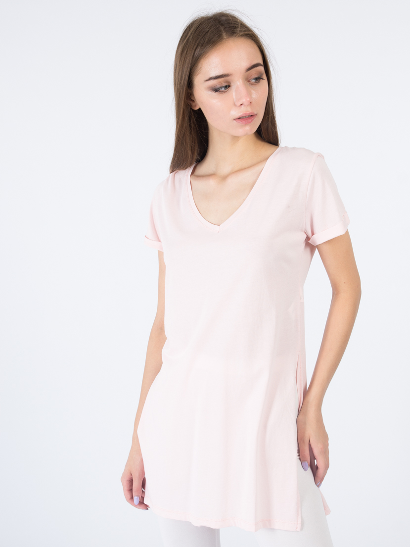 

Футболка BEBE PLUS 21132  Бежевый, Футболка BEBE PLUS 21132 M Бежевый