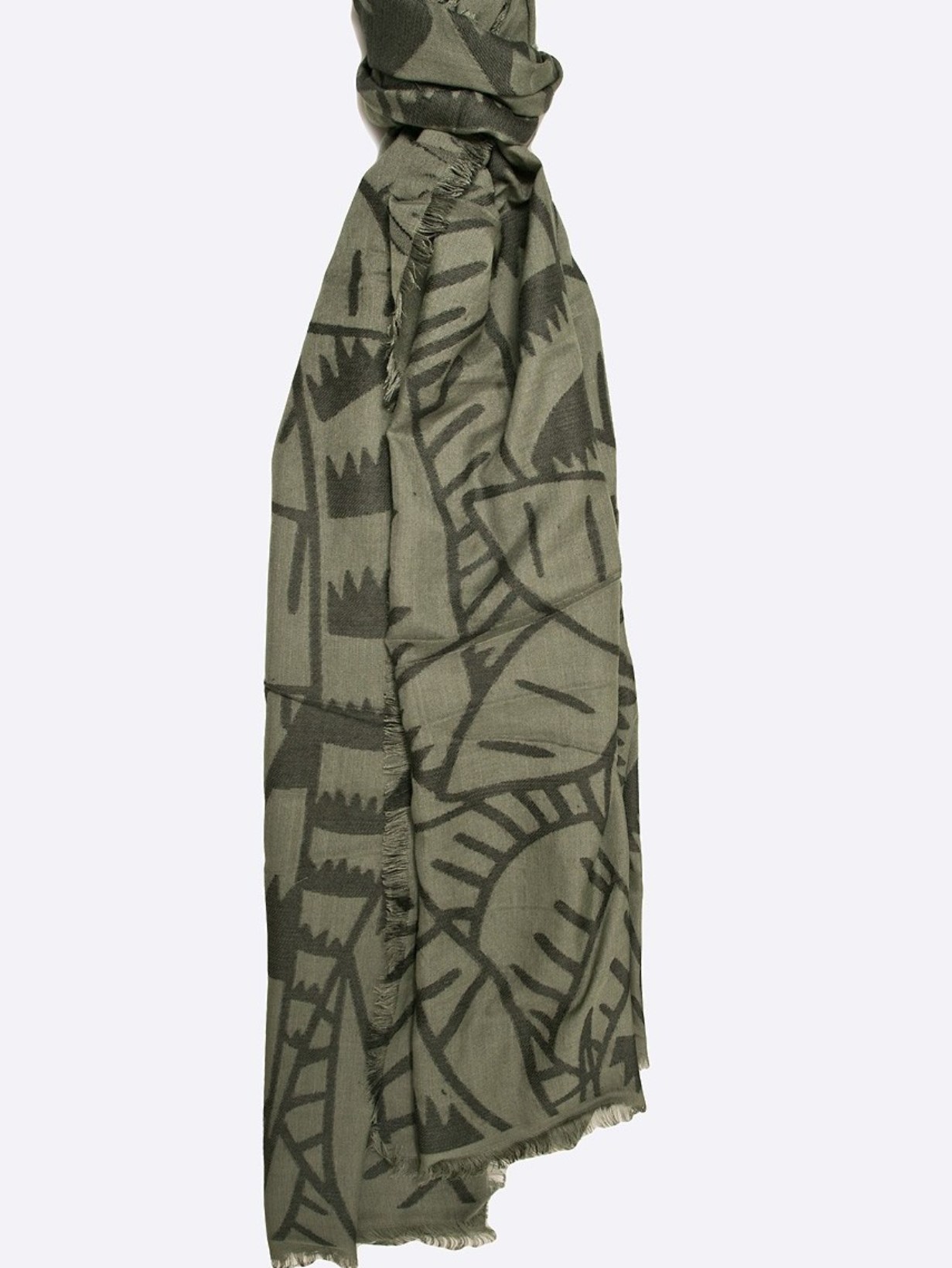 

Шарф Desigual 72W9WA5 One size Зеленый