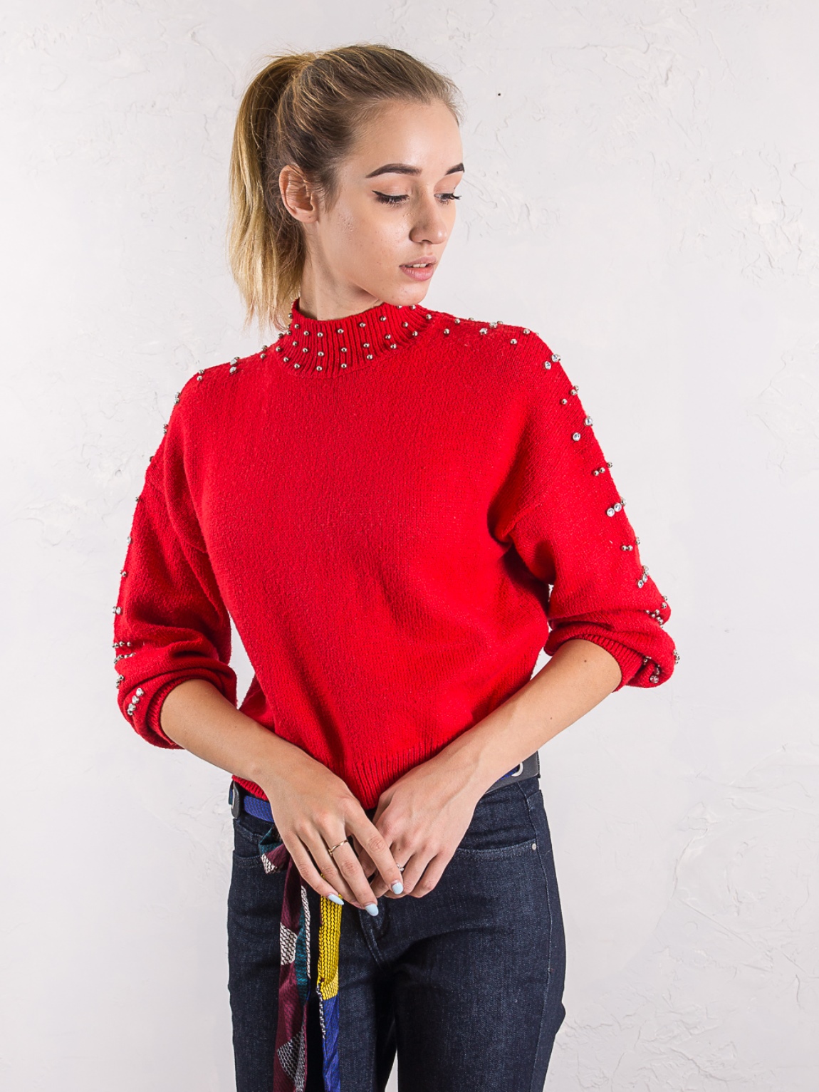 

Свитер Red Tomato Jennyfer 20dustra L Красный