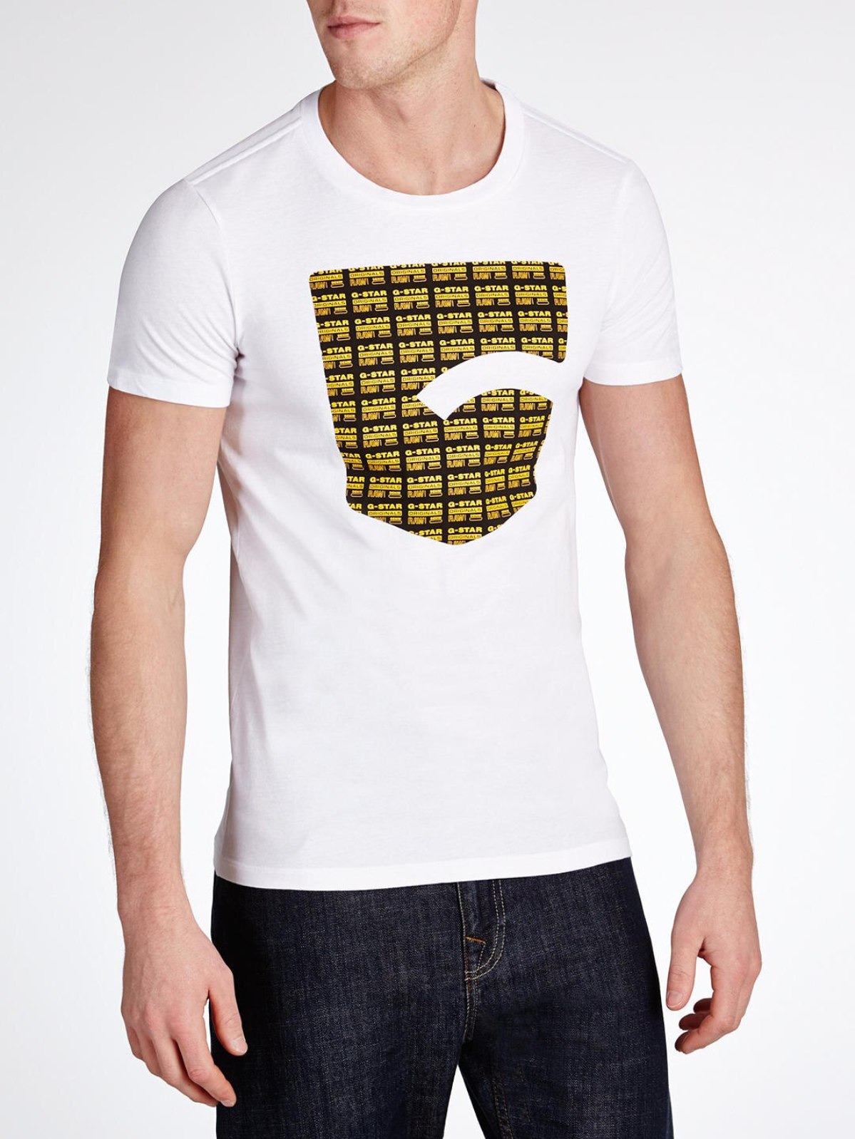 

Футболка G-Star Raw vy-70619-2  Белый, Футболка G-Star Raw vy-70619-2 S Белый