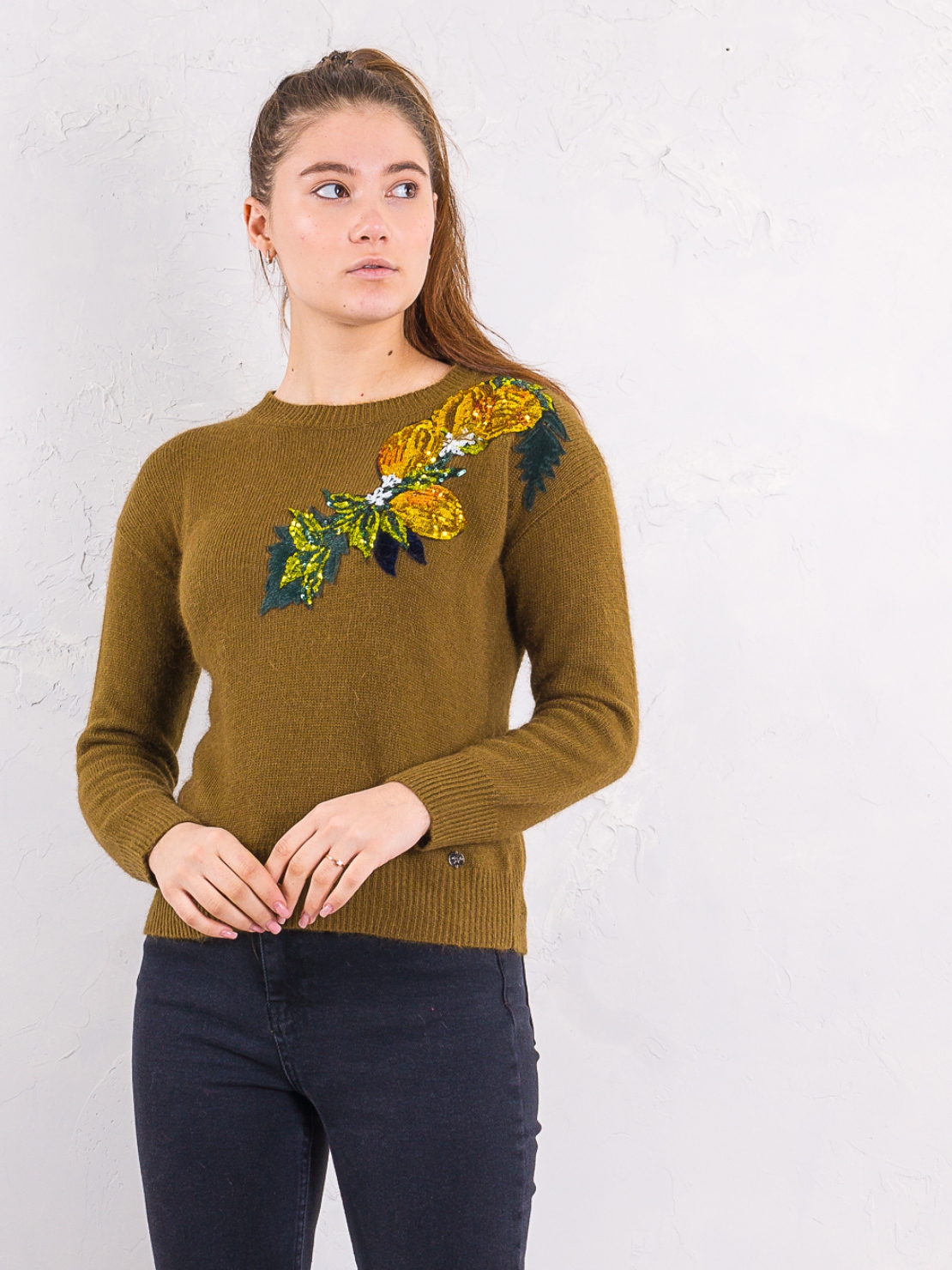 

Свитер ангоровый Sarah Chole 3751SM5882  Горчичный, Свитер ангоровый Sarah Chole 3751SM5882 M Горчичный