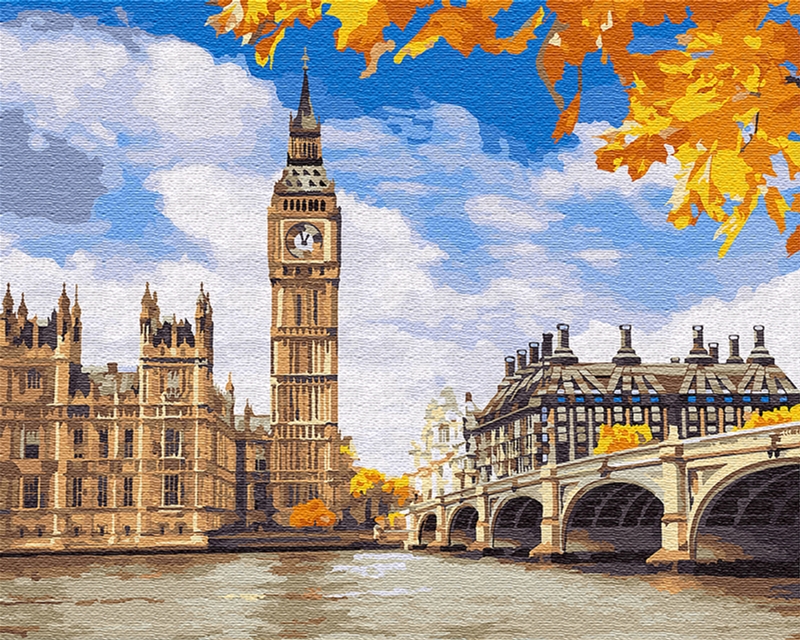 

Картина по номерам Идейка Осенний Лондон 40 x 50 см В коробке (КН2134) (4820143948245)
