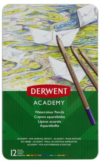 

Набор акварельных карандашей Derwent Academy Watercolour 12 цветов (2301941)
