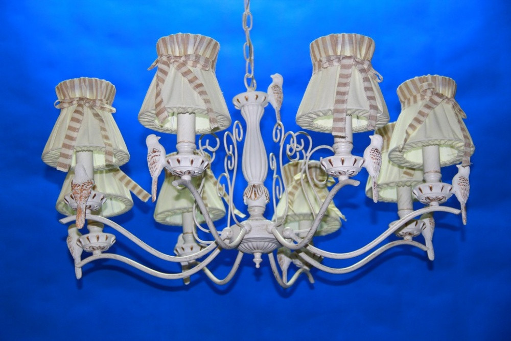 

Люстра свеча L29370/8 (WTG) Handmade (YE-L29370/8-WTG)