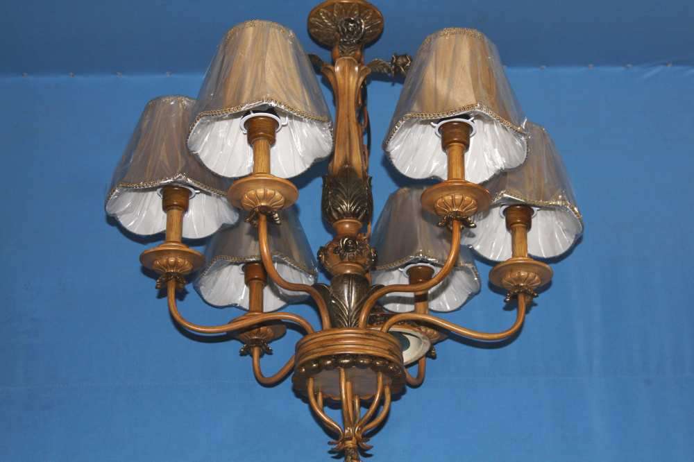 

Люстра свеча L1723CF/6 (W0297) Handmade (YE-L1723CF/6-W0297)
