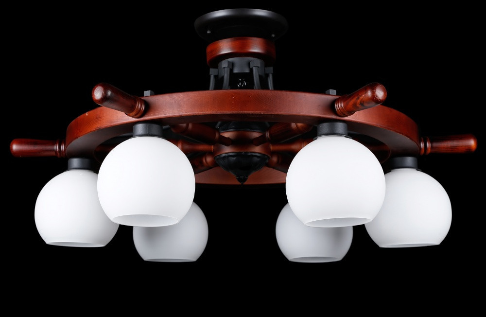 

Деревянная люстра L7167/6H (COFBKWT) Handmade (YE-L7167/6)