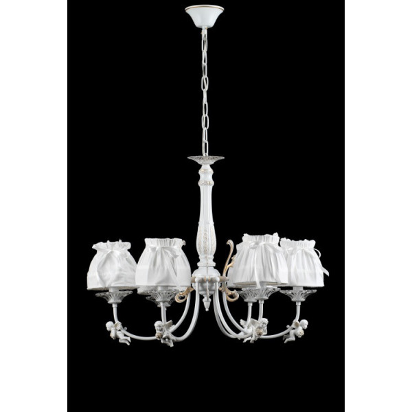 

Люстра L30123/6 (WTGD) Handmade (YE-L30123/6-WT+GD)