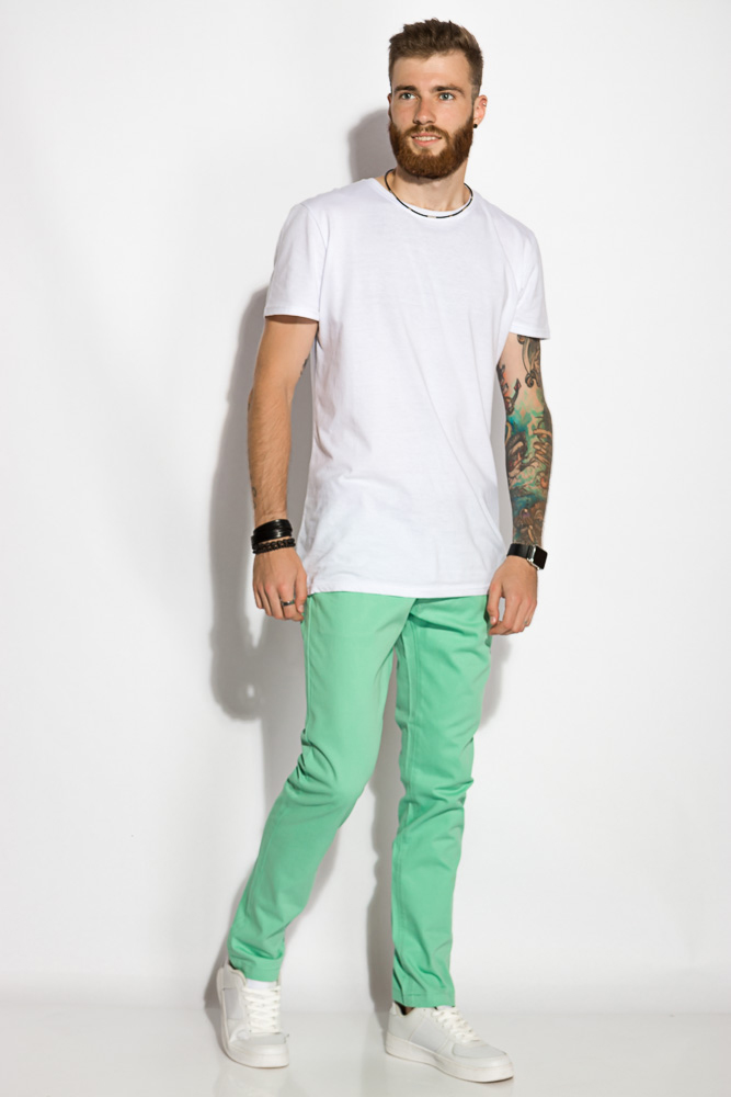 

Брюки в стиле Casual 392V001 (Мятный) 30