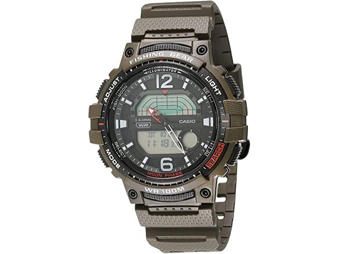 

Мужские часы Casio WSC-1250H-3AVCF для рыбалки