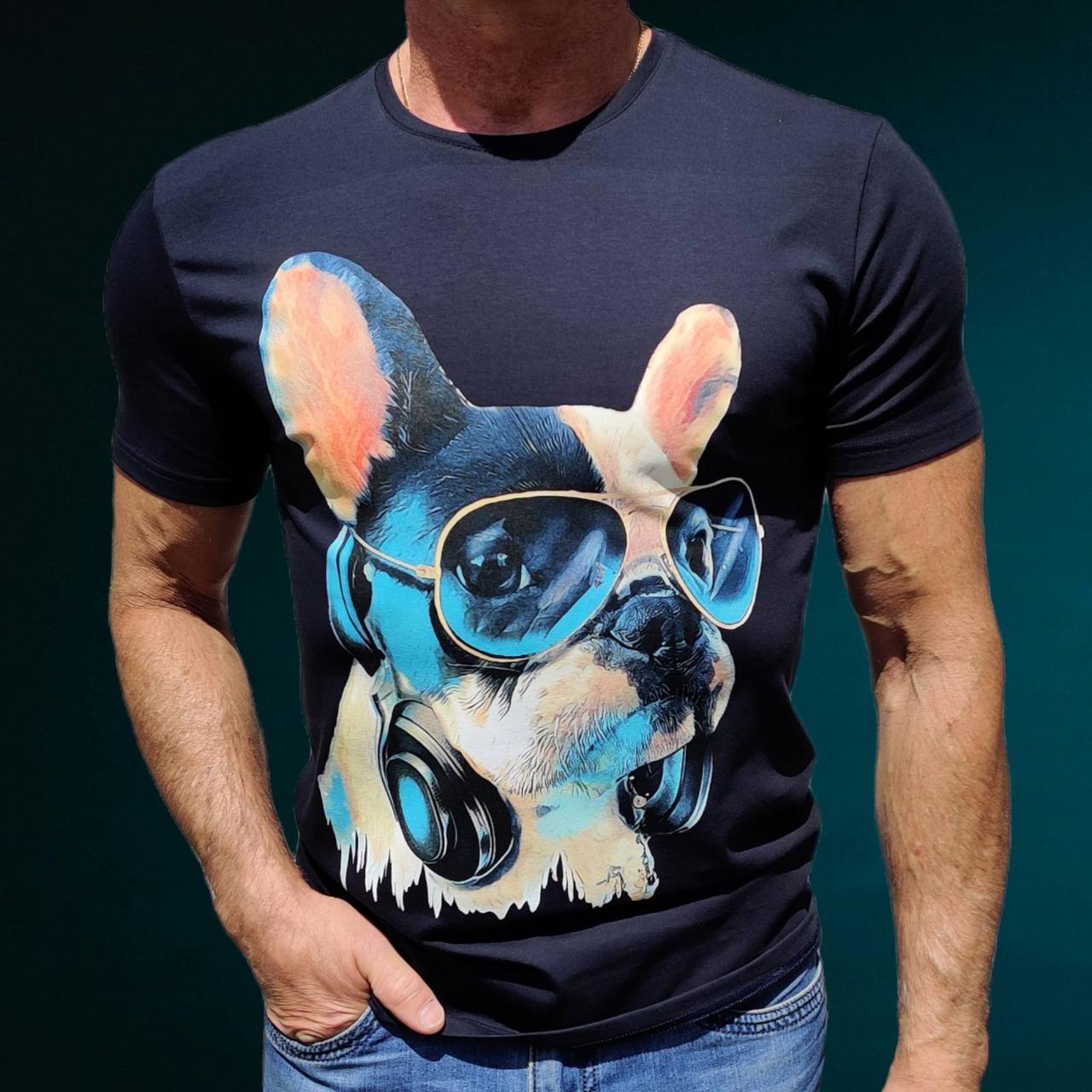 

Футболка чоловіча Doberman "Advanced Dog"  -Темно-синій, Футболка чоловіча Doberman "Advanced Dog" L -Темно-синій