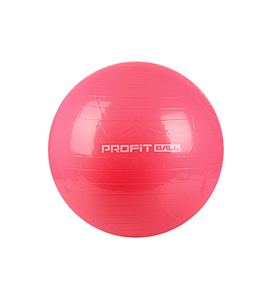

Мяч для фитнеса - 65см. MS 0382 Розовый PROFitt BaLL