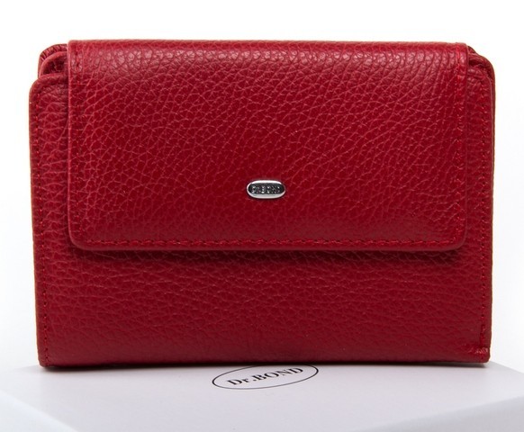 

Женский кожаный кошелек Dr. Bond WN-1011 red