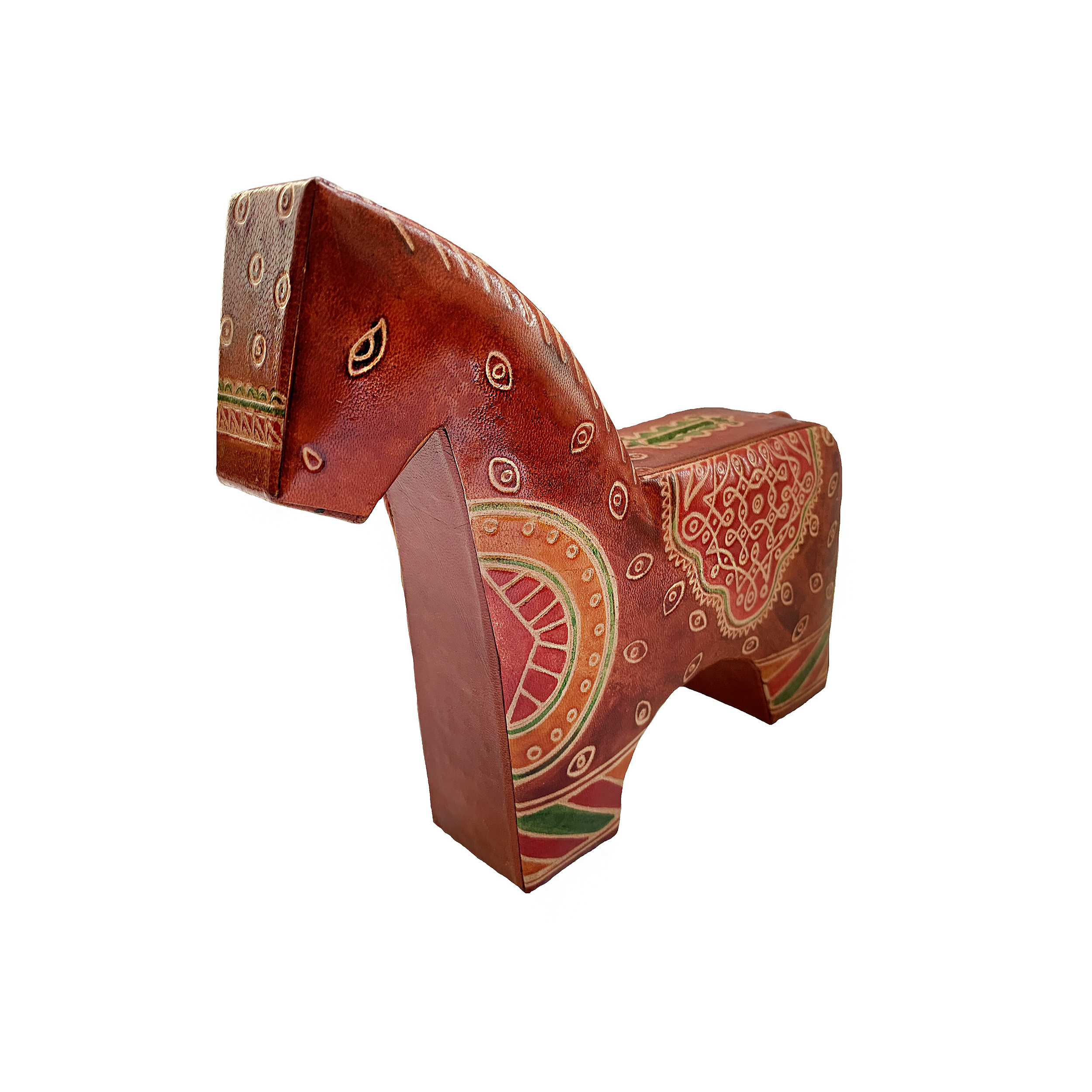 

Копилка из натуральной кожи Конь Silk Route a-781