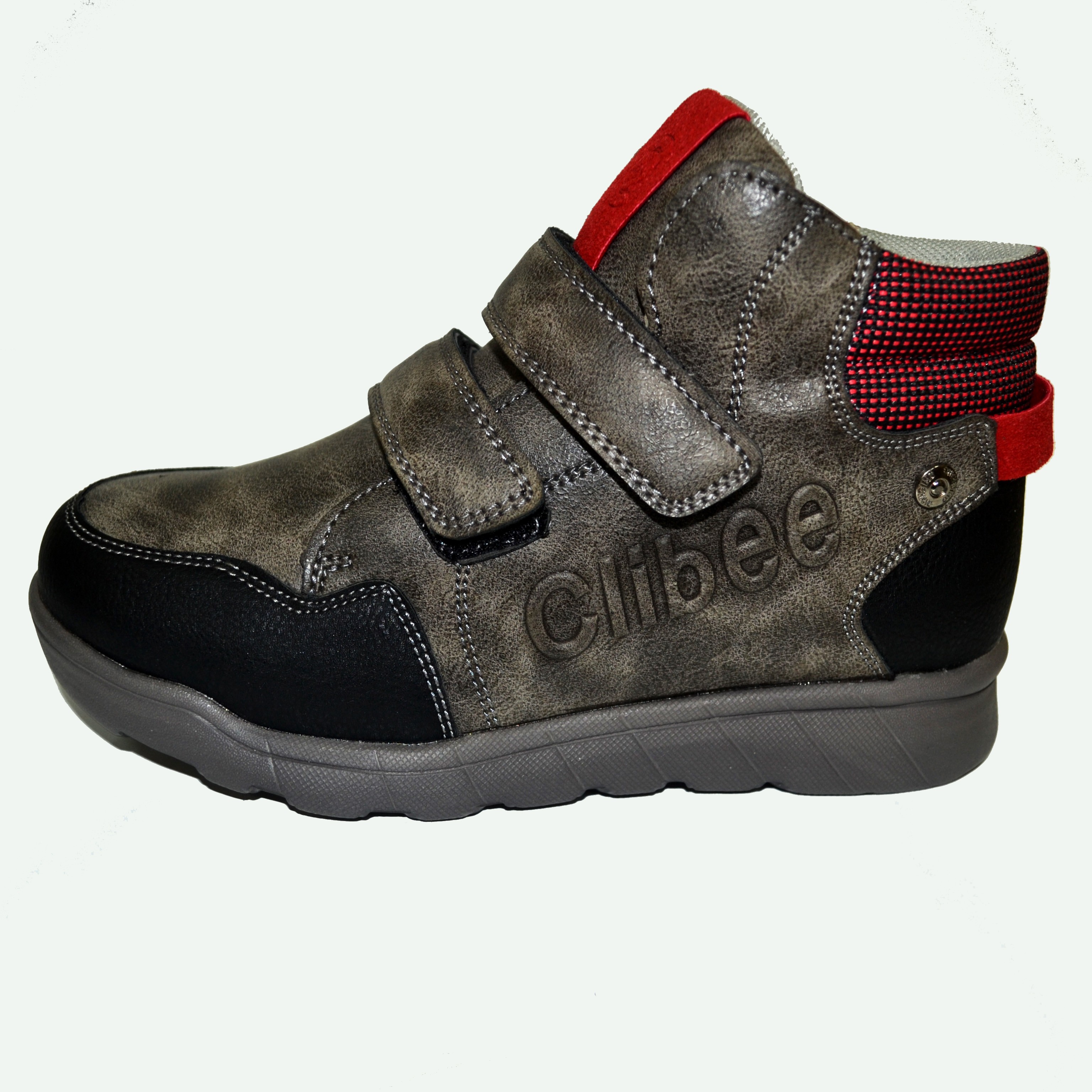 

Ботинки для мальчиков Clibee P320 black-grey 32(р) серые