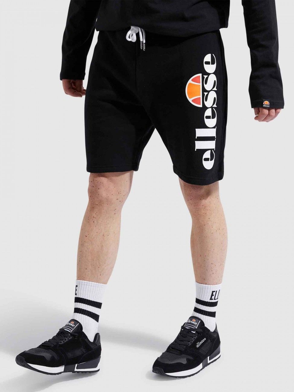 Акція на Шорти короткі чоловічі Ellesse SHS08748-BLACK XL Чорні від Rozetka