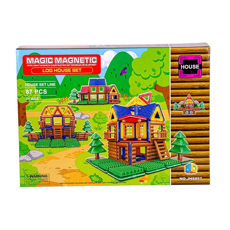 

Магнитный конструктор Magic magnetic JH8857