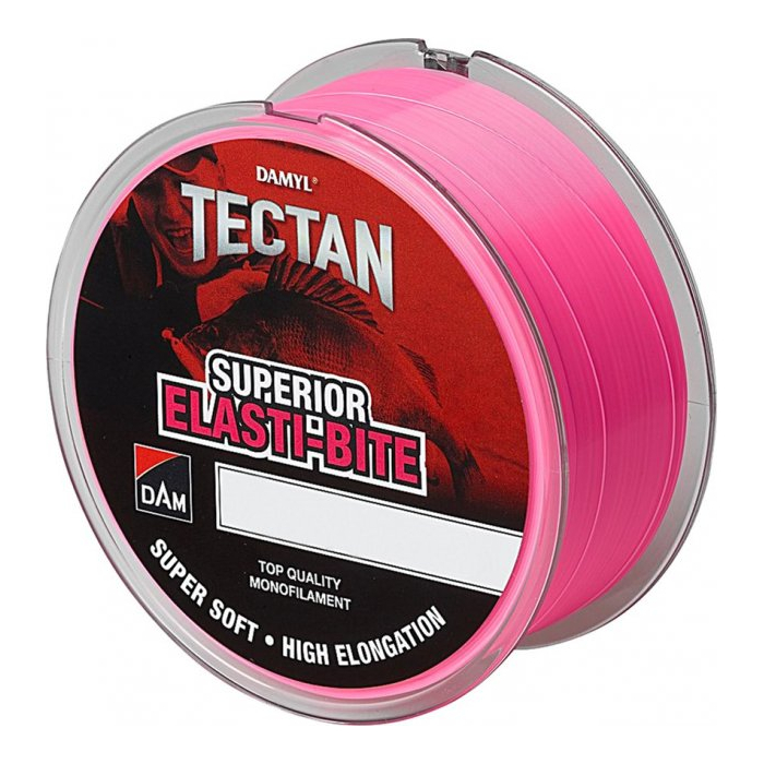 

Леска DAM Damyl Tectan Superior Elasti-Bite 300m 0.45mm 13.5kg розовый (66210)
