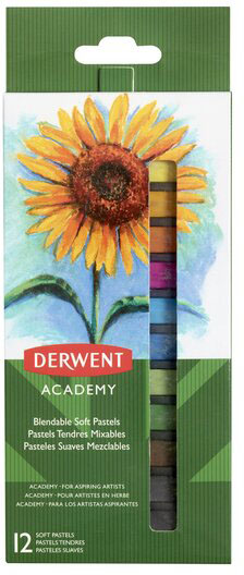 

Набор сухой пастели Derwent Academy Soft Pastels 12 цветов (2302397)