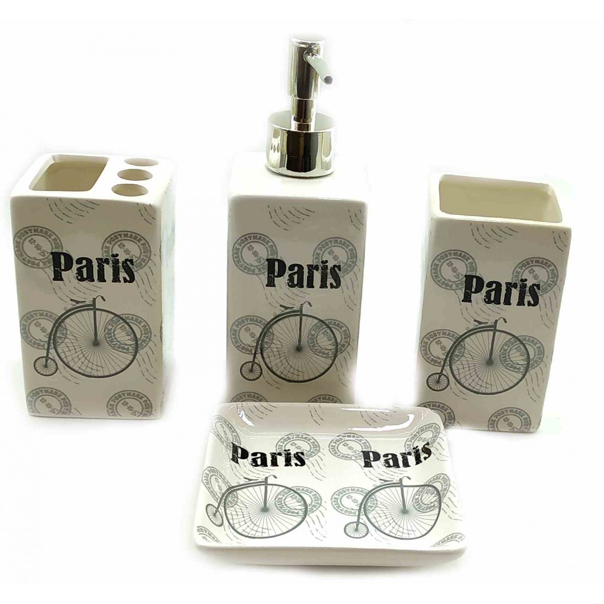 

Набор Для Ванной Super Hit Paris Керамический (22Х23Х8 См)A 32742A
