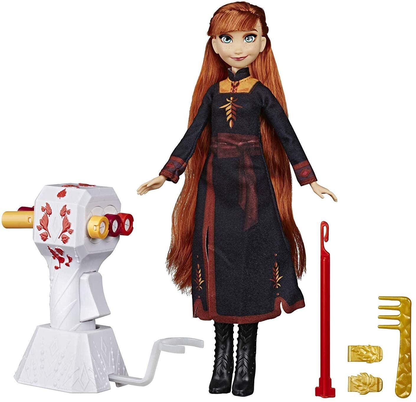 

Кукла Анна 28 см с Длинными Волосами и Аксессуаром для плетения Frozen Sister Styles Anna Hasbro E7003