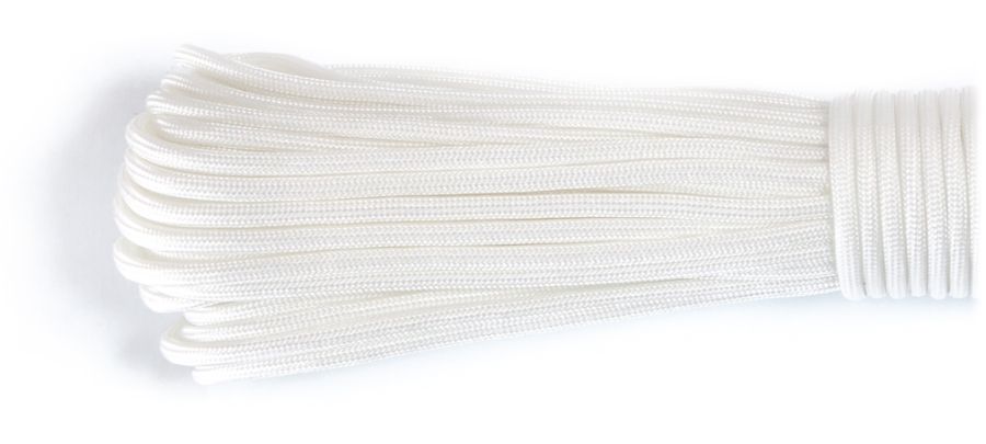 

Паракорд white #007 Paracord 550 (моток 30 метров)