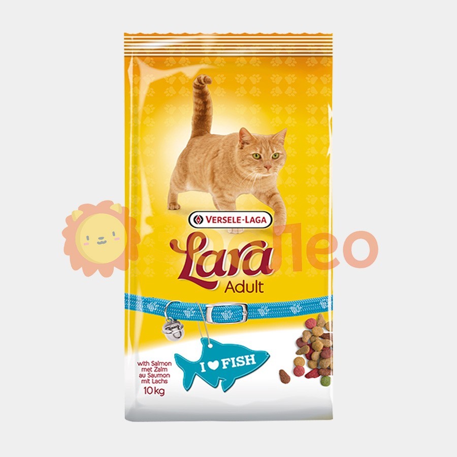 

Сухой корм Lara Adult with Salmon для котов с лососем 10 кг