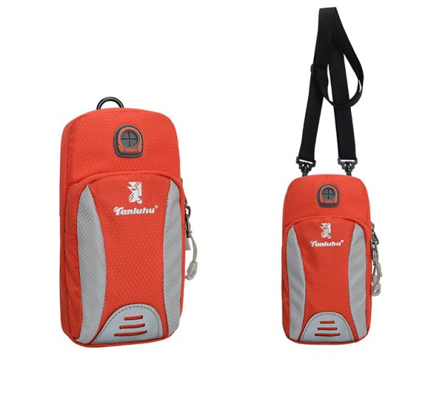 

Сумка на руку для телефона до 7" Tanluhu 19x10 см Red