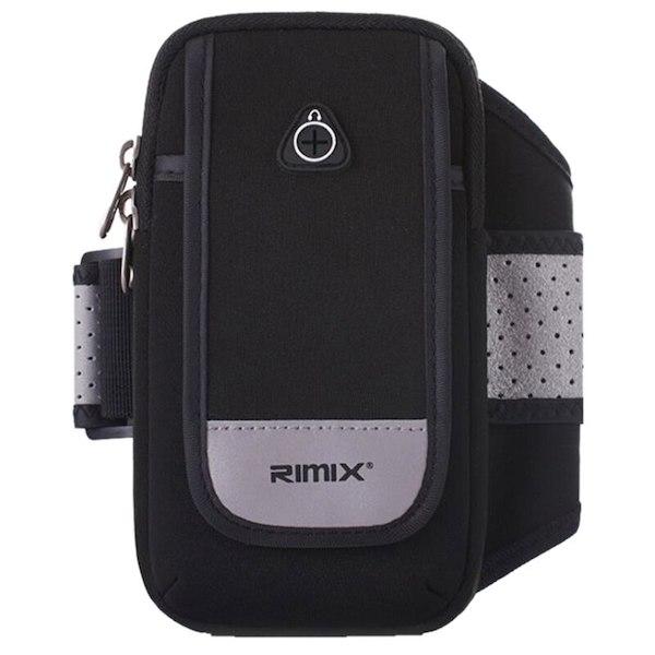 

Спортивная сумка на руку для смартфона Rimix 17x10 см Black/grey