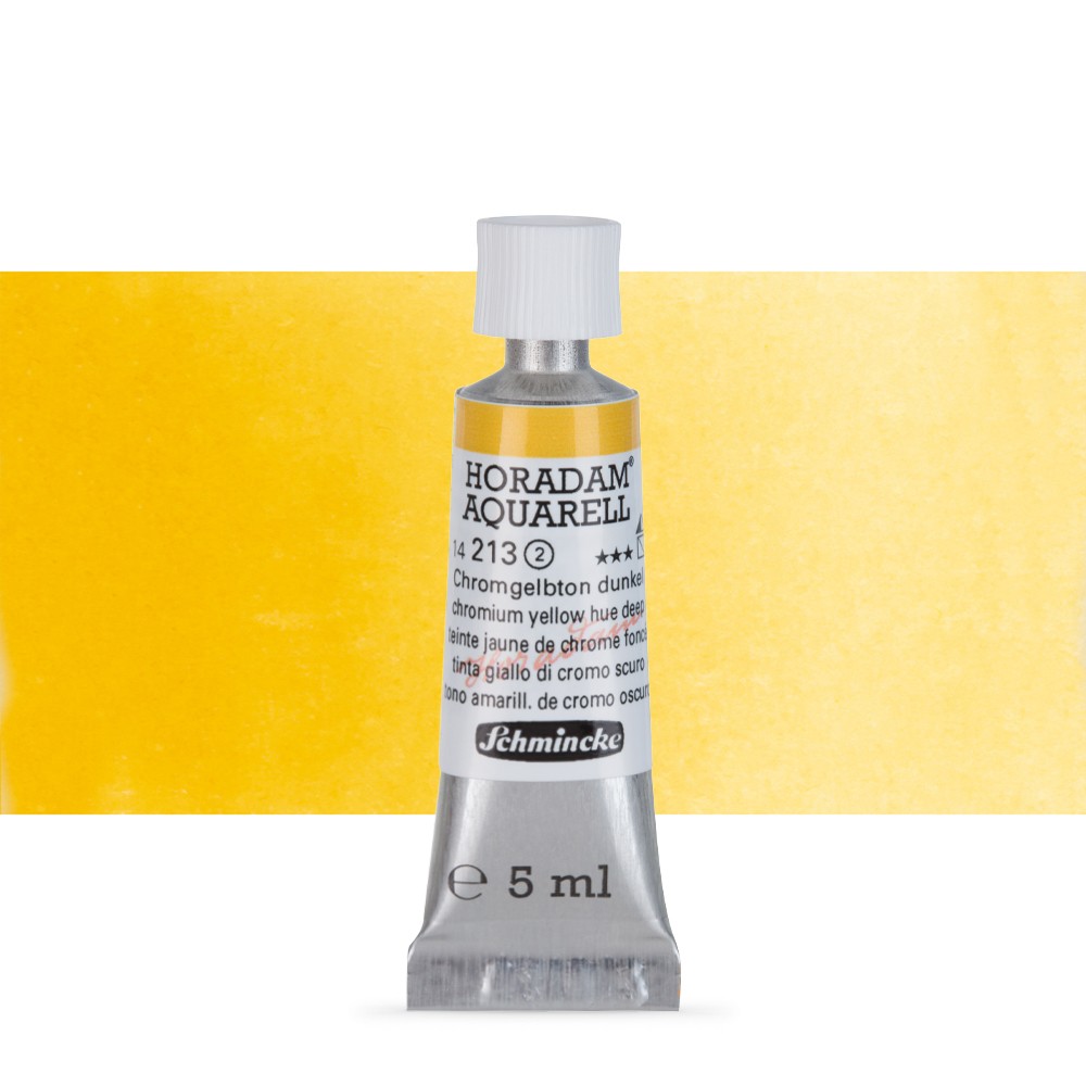 

Акварель Schmincke Horadam Aquarell 5 мл chromium yellow hue deep