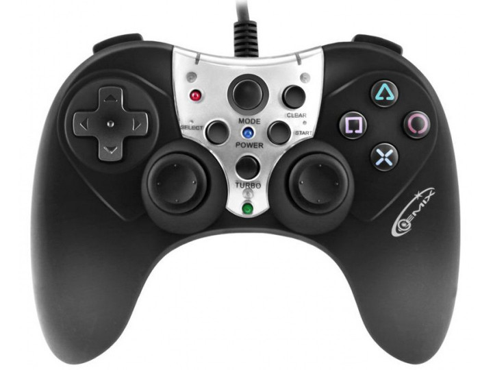 

Геймпад Gemix GP-60 Black/Silver (GP60BS)