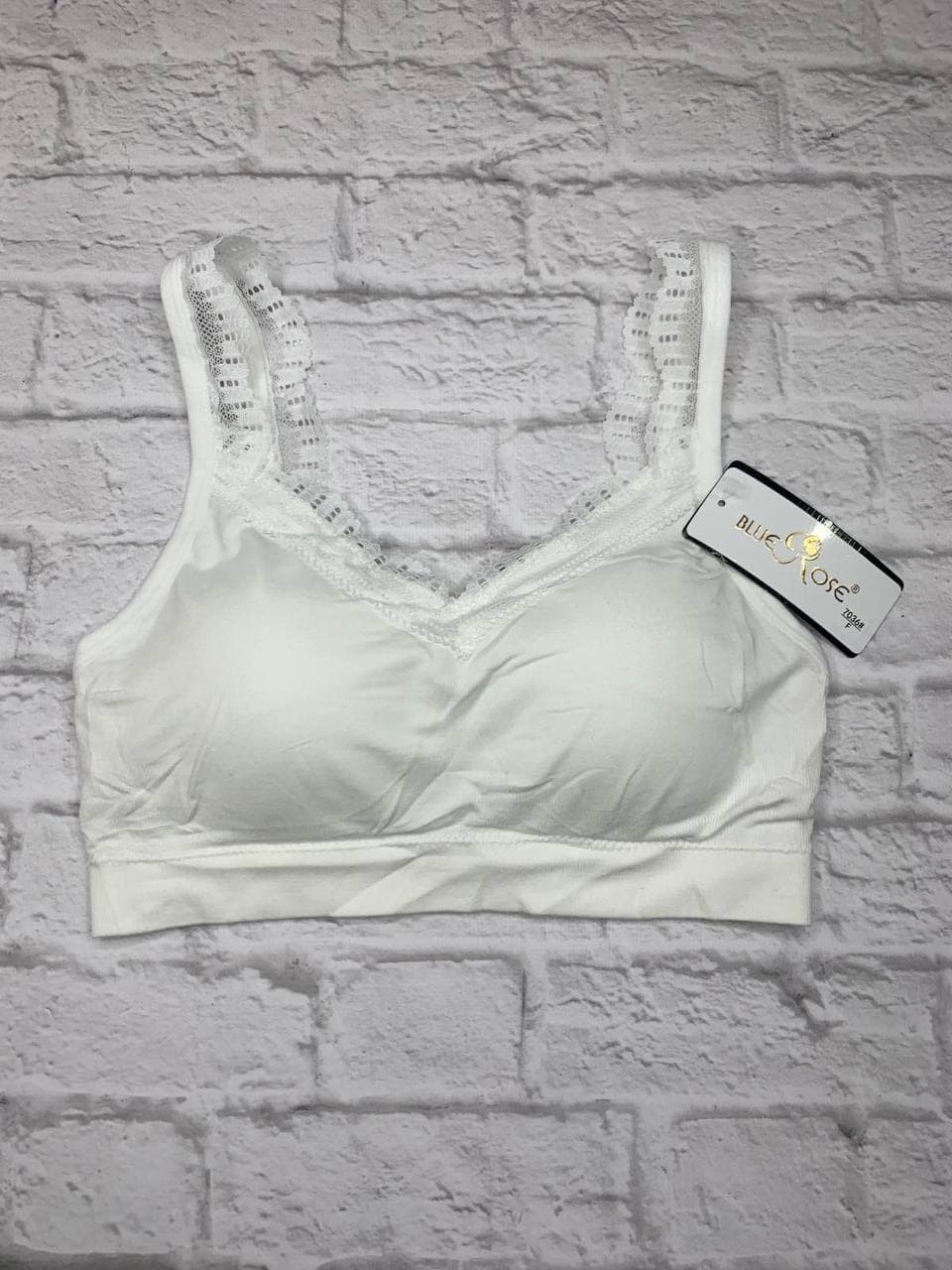 

Топ базовый 7036 Blue Rose размер 75С Белый