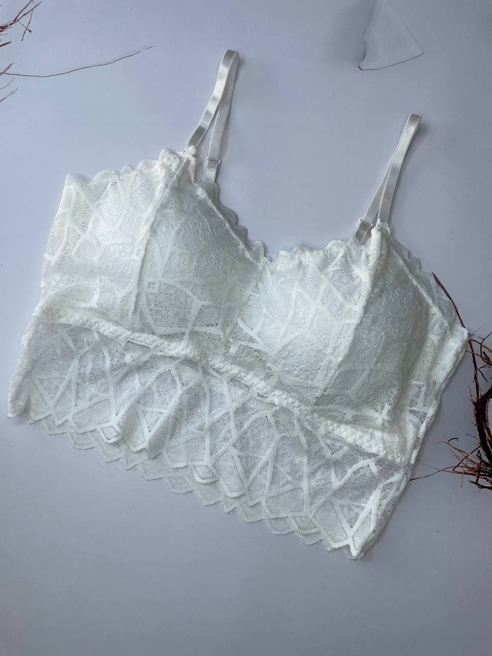 

Топ женский 8289 Beisdanna Кружевной 90С Белый