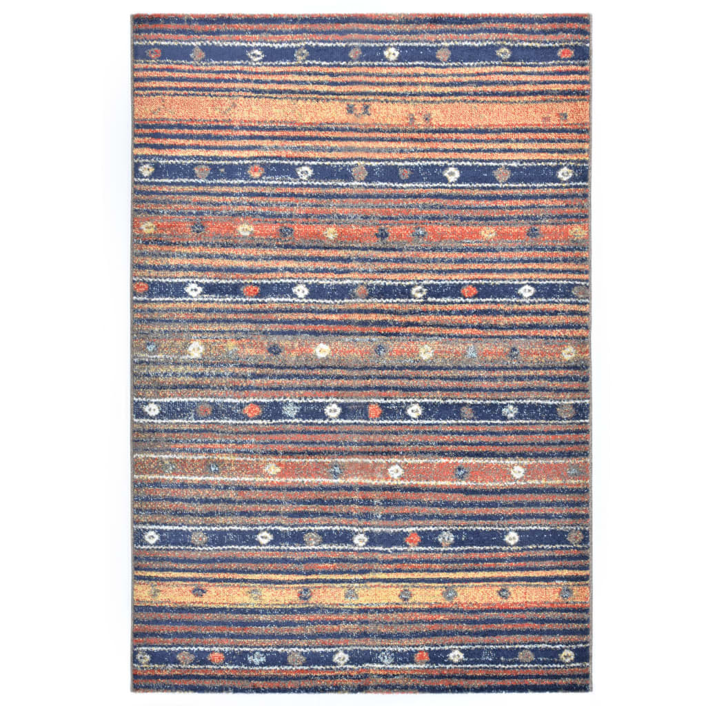 

Килим Shumee синьо оранжевий 80 х 150 см PP 134277