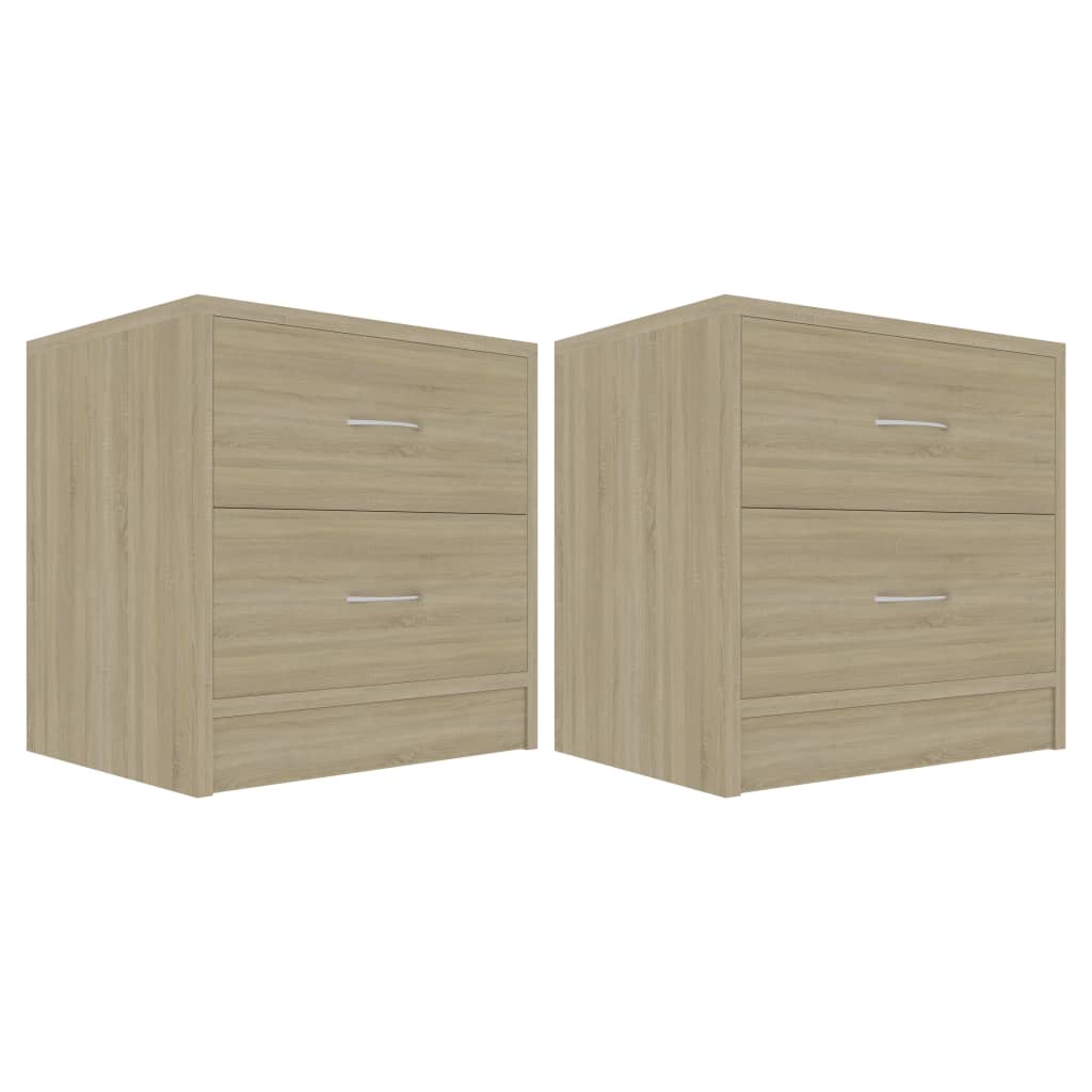 

Тумбочки Shumee 2 шт. Дуб сонома 40х30х40 см ДСП 801042
