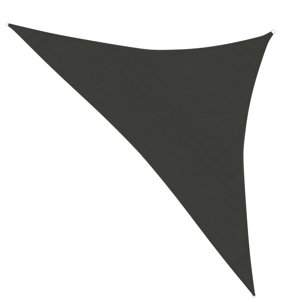 

Сонцезахисний тент Shumee 160 г / м2 антрацит 350x350x490 см HDPE 311092