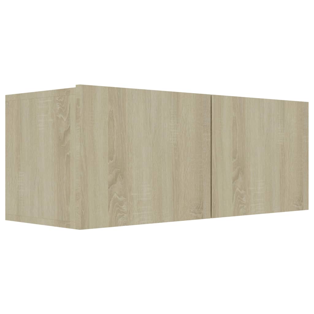

Тумба під телевізор Shumee 80x30x30 см ДСП коричнева 801475