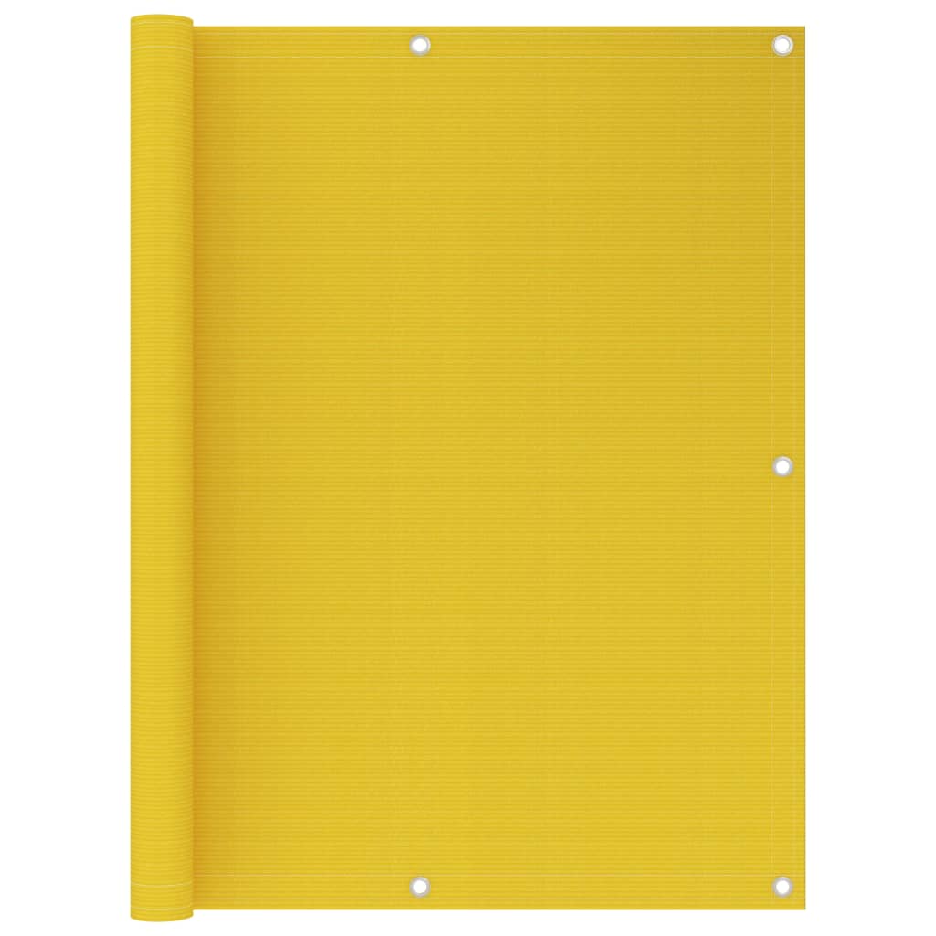 

Балконний тент Shumee жовтий 120x600 см HDPE 311003