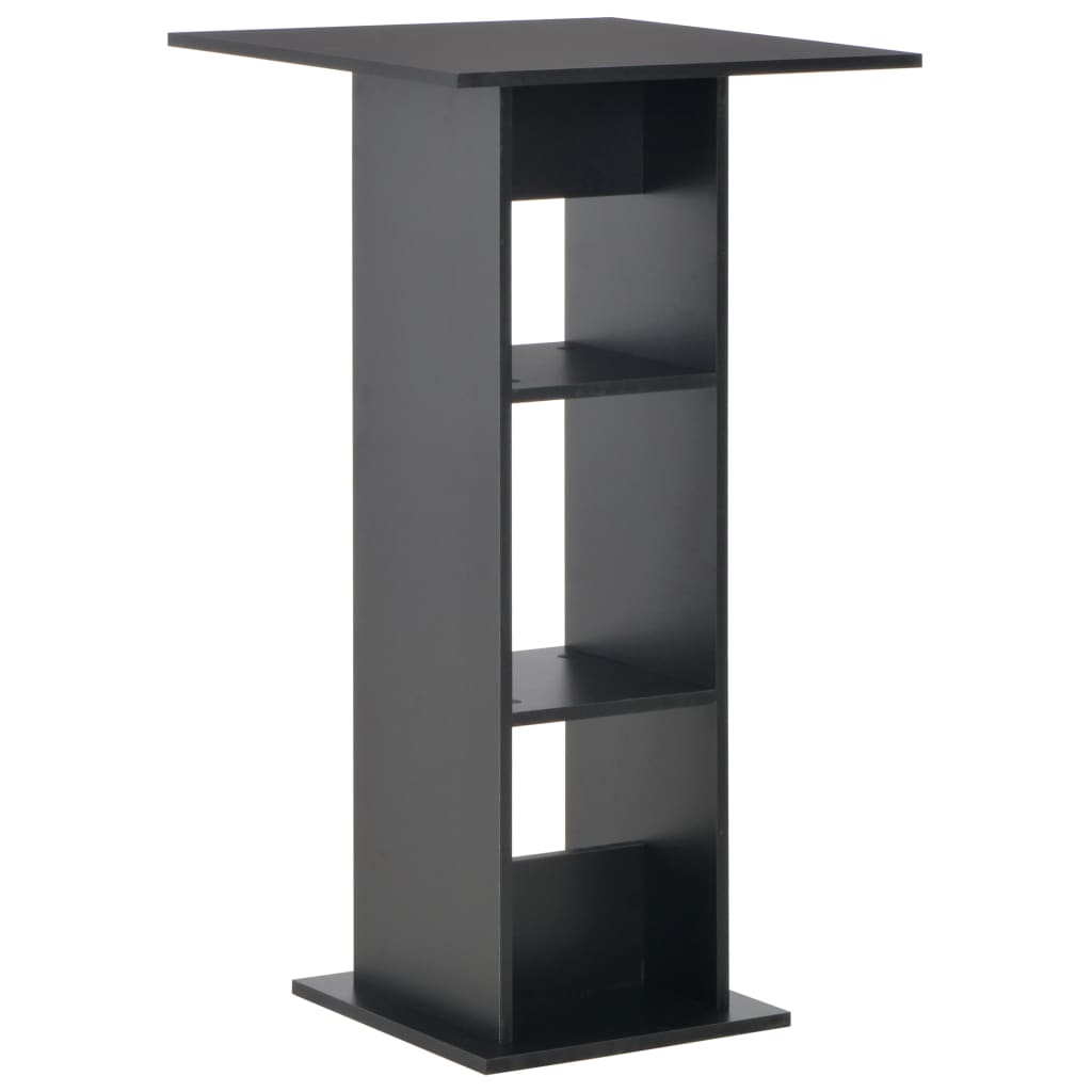 

Барний стіл Shumee 60 x 60 x 110 см чорний 280206