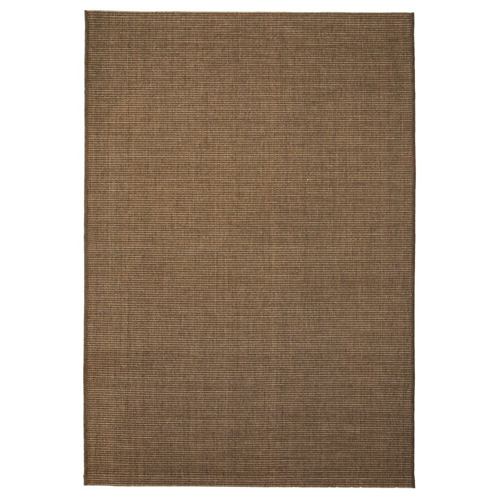 

Килим із сизалю Shumee внутрішній та зовнішній 140x200 см коричневий 133069