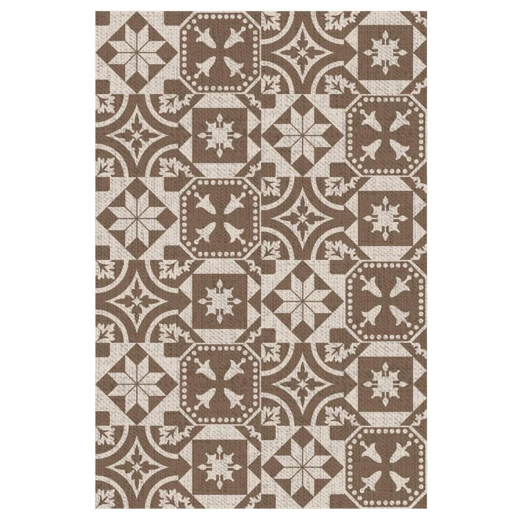 

Зовнішній килим Shumee Esschert Design 182 x 122 см португальська плитка 433909