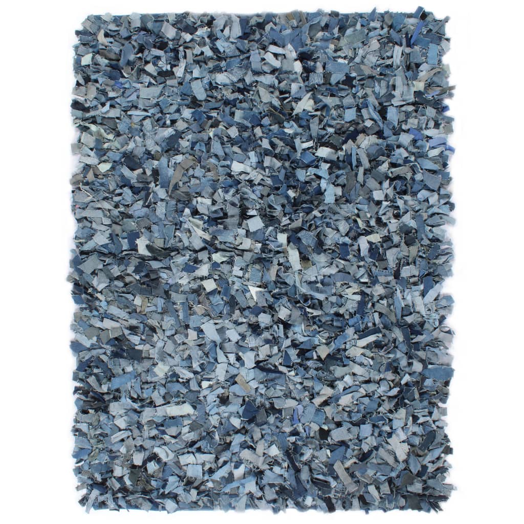 

Кудлатий килим Shumee денім 120x170 см синій 133958