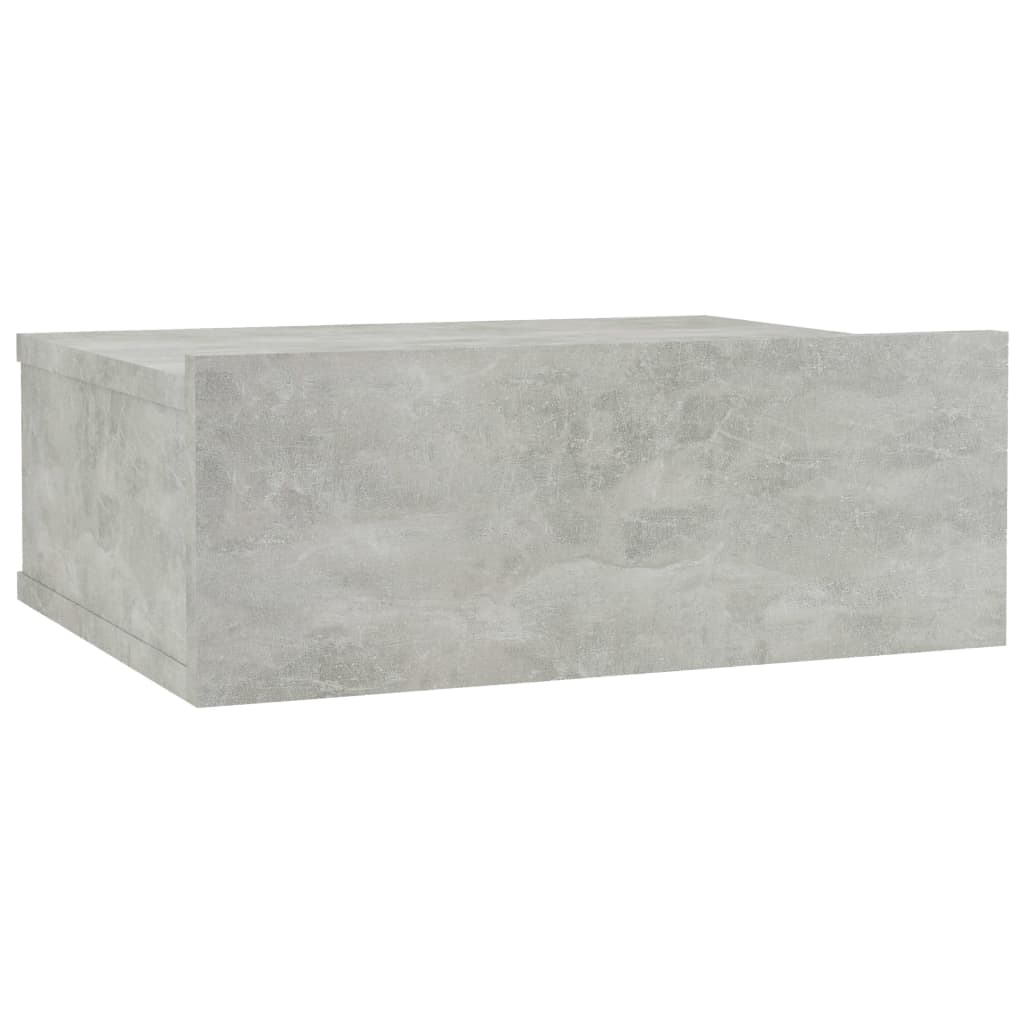

Підвісна тумбочка Shumee бетонна сіра ДСП 40x30x15 см 800314