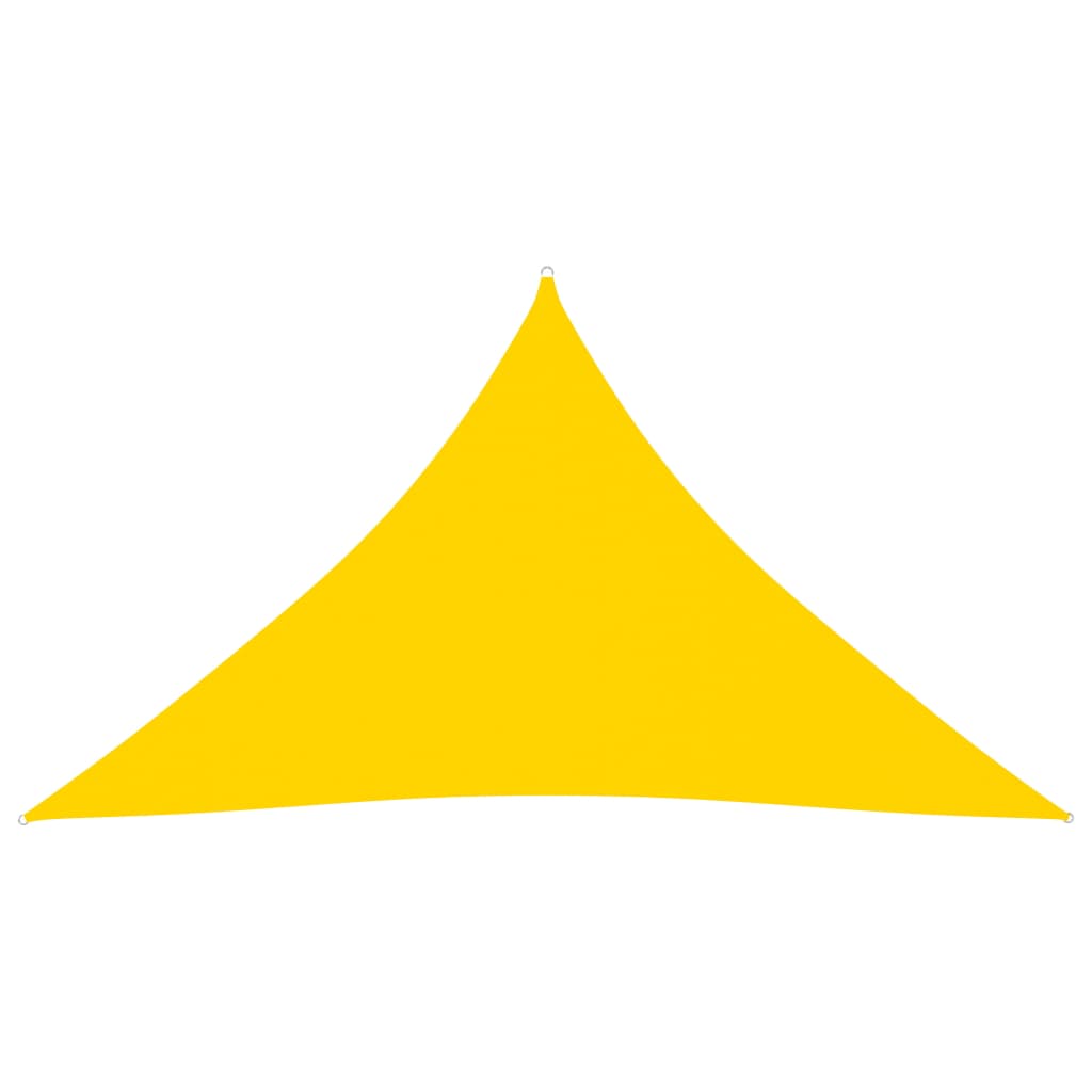 

Трикутний садовий тент Shumee оксфордська тканина 350x350x490 см жовтий 135615