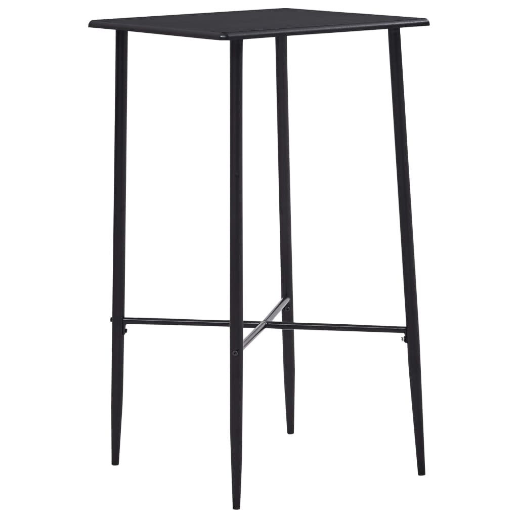 

Барний стіл Shumee 60 x 60 x 111 см МДФ чорний 281549