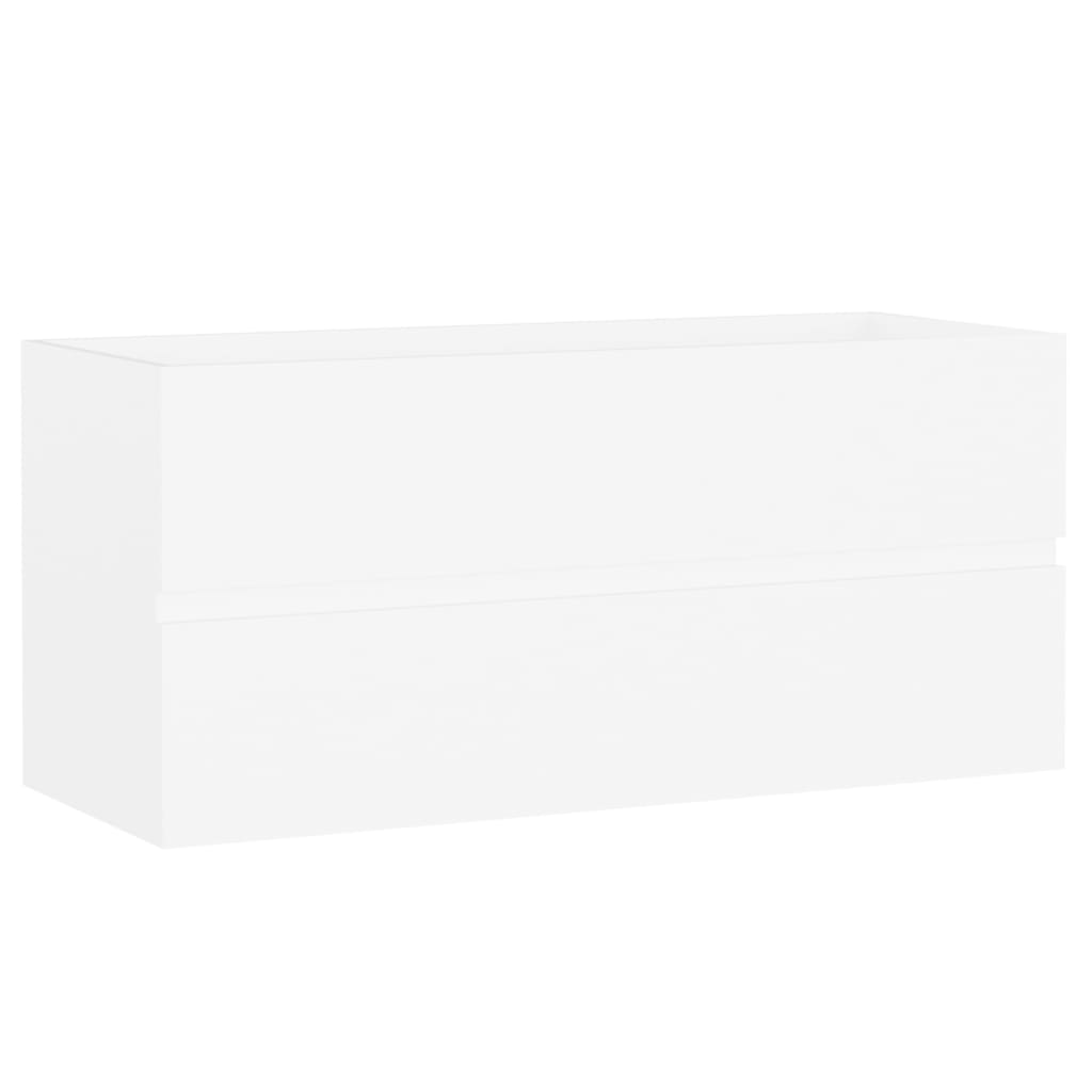 

Тумба для раковини Shumee біла 1000x385x450 мм ДСП 804764