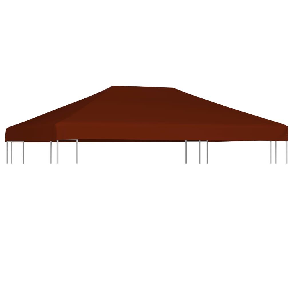 

Навіс альтанки Shumee 310 г / м² 3x4 м теракотовий 46626