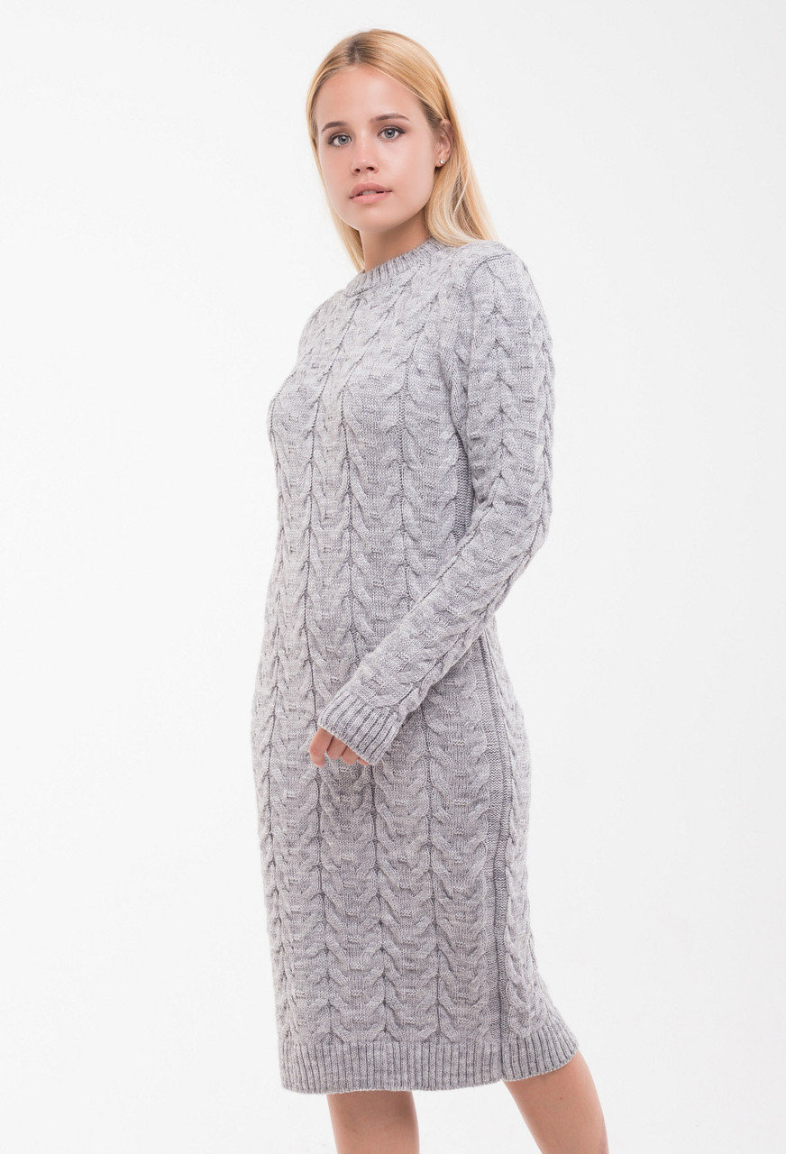 

Fashions • Платье Колосок Fashions 42-48 серый (6150-нс)