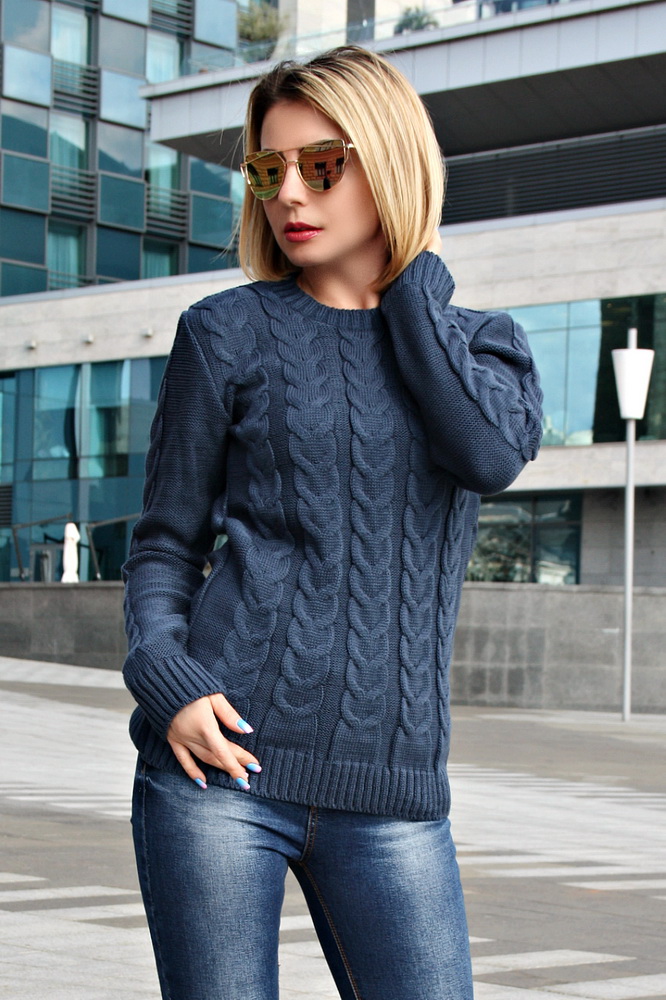 

Fashions • Свитер Жанна Fashions 44-50 джинс (303-нс)