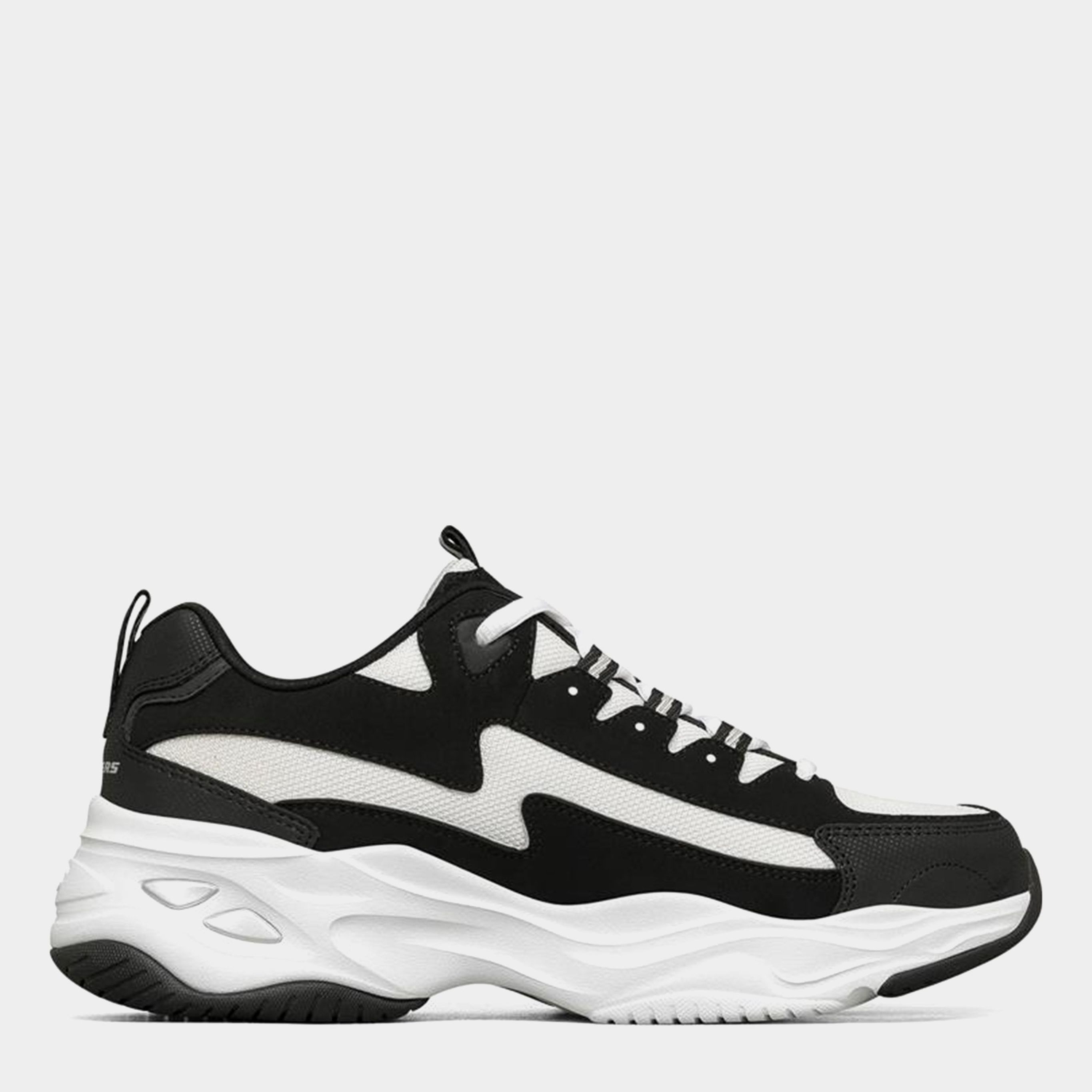 

Кроссовки Skechers 237225 BKW 45 (29 см) Черно-белые